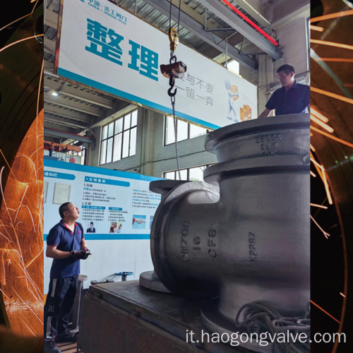 Valvola di gate flangiata ANSI/ASTM (RF 150LB == 900LB)